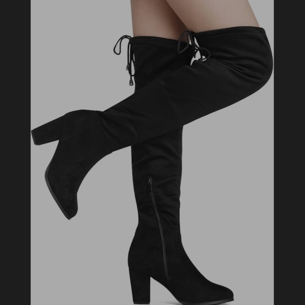 DREAM PAIRS Women's Thigh High Boots